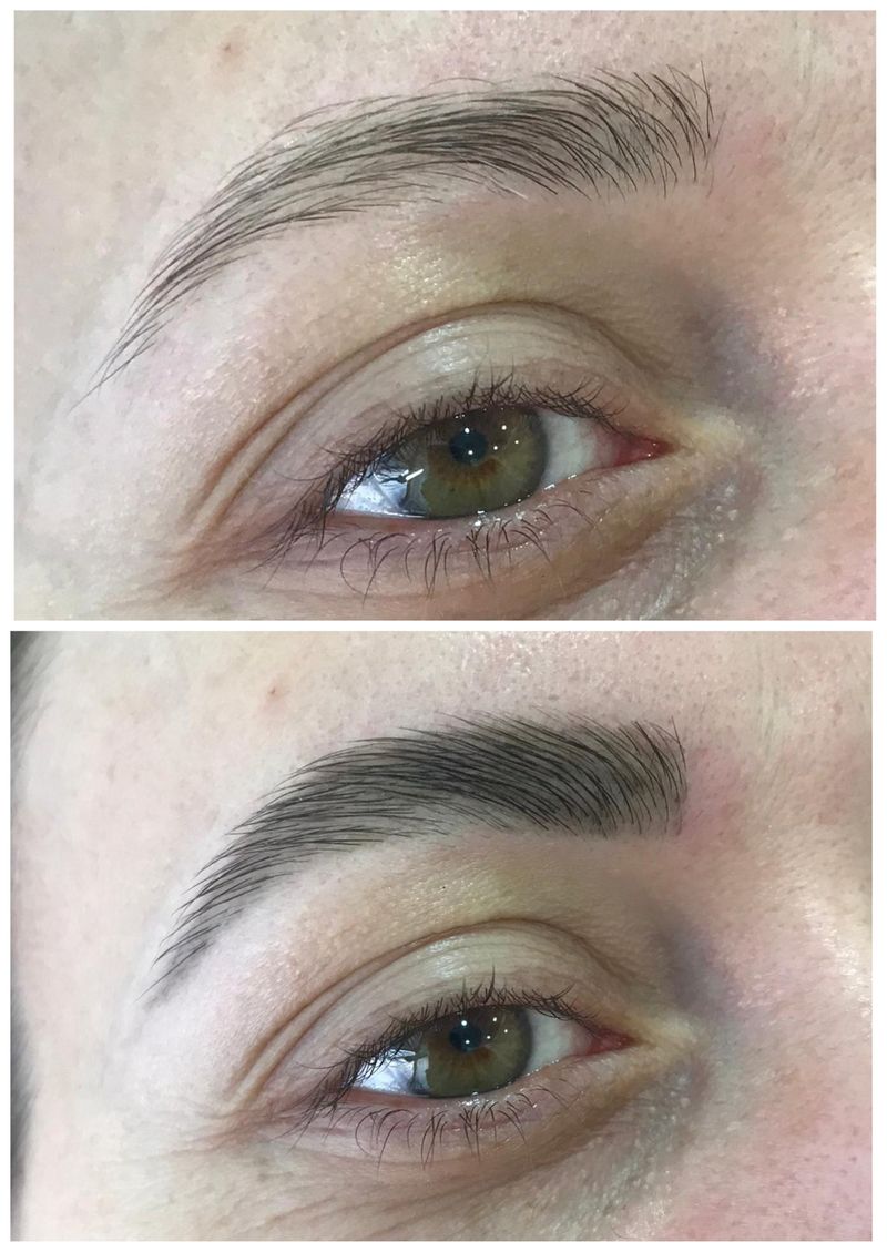 Úprava a farbenie obočia výsledok 4